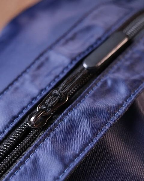 Багатофункціональний чоловічий текстильний рюкзак Vintage Синій fp10090 фото