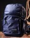 Багатофункціональний чоловічий текстильний рюкзак Vintage Синій fp10090 фото 6