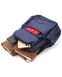 Багатофункціональний чоловічий текстильний рюкзак Vintage Синій fp10090 фото 3
