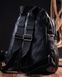 Місткий жіночий рюкзак з екошкіри Vintage чорний fp10091 фото 7