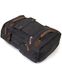 Рюкзак текстильний дорожній унісекс із ручками Vintage чорний fp10101 фото 2