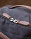 Рюкзак текстильний дорожній унісекс із ручками Vintage чорний fp10101 фото 7