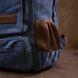 Рюкзак текстильний дорожній унісекс синій fp10102 фото 4