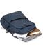 Рюкзак текстильний унісекс Vintage темно-синій fp10103 фото 3