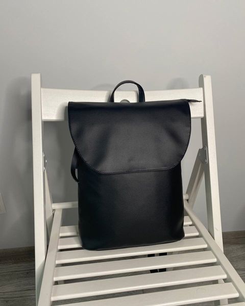 Жіночий рюкзак з екошкіри Black fp10009 фото