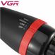 Фен щітка для укладання та завивки волосся VGR V-416 Стайлер з іонізацією та гарячим повітрям fp10123 фото 4