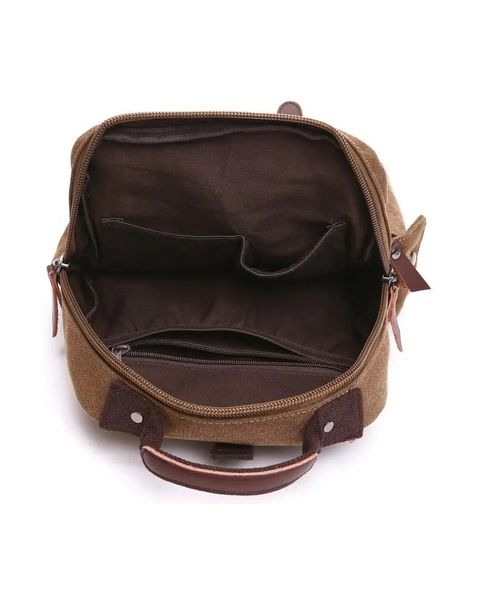 Сумка-рюкзак на одне плече Vintage Коричнева fp10089 фото